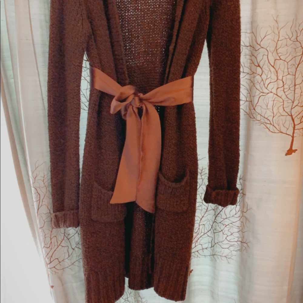 PRINGLE OF SCOTLAND open cashmere cardigan S